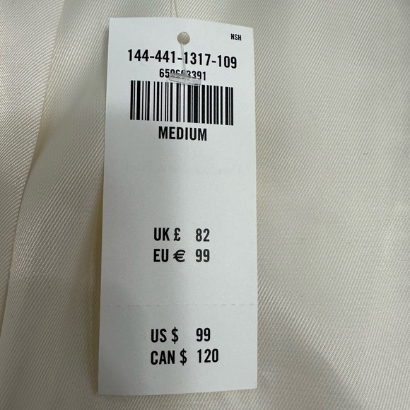 ABERCROMBIE and‎ FITCH Cropped Tweed Blazer, Size MEDIUM - Picture 9 of 9